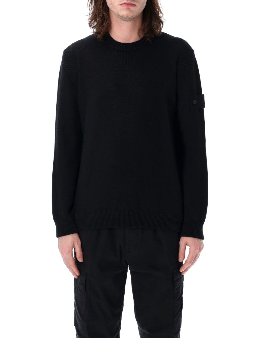 Stone Island Cotton-Cashmere Blend Ghost Sweater