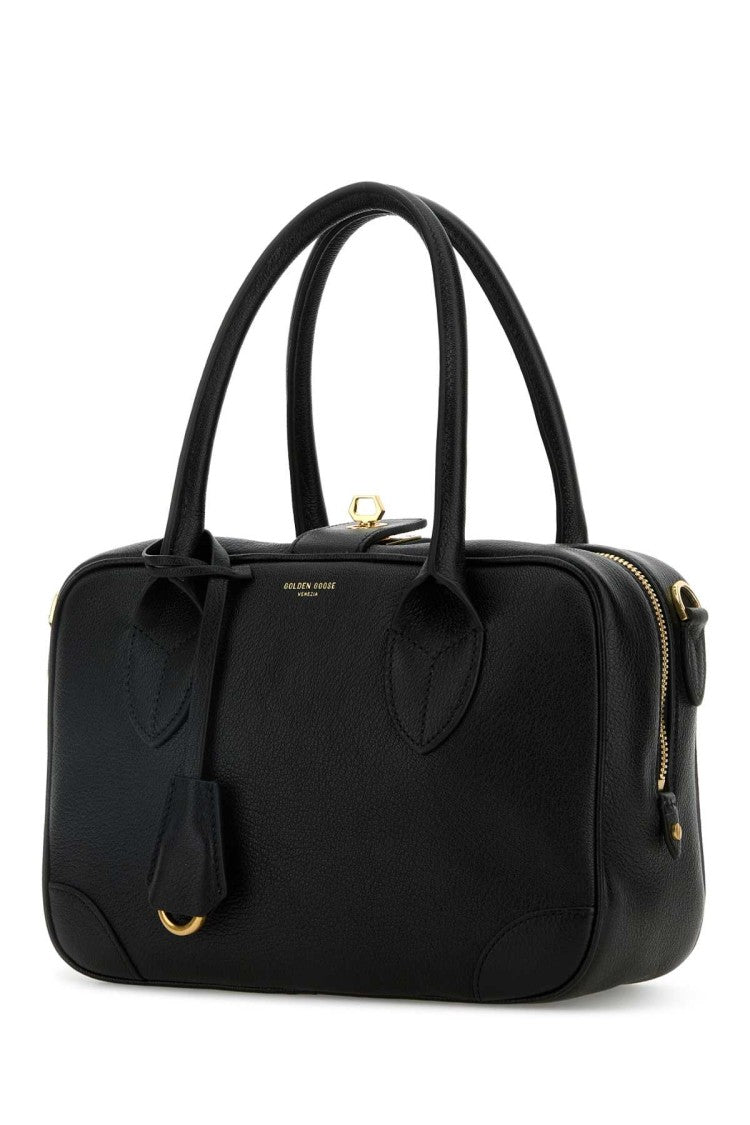 Golden Goose Black Leather Vita Handbag