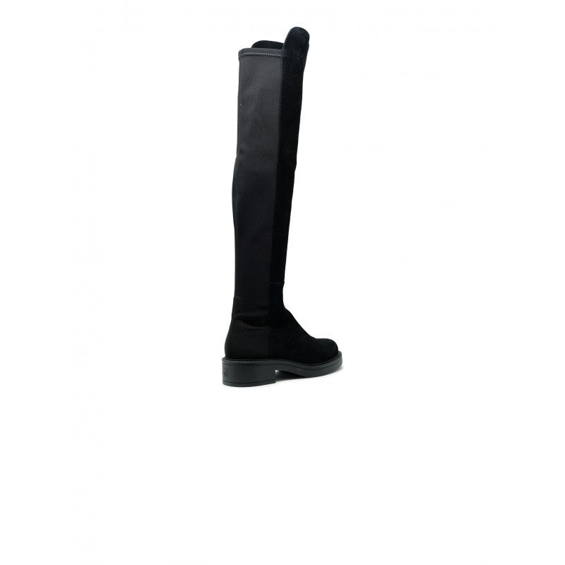 Stuart Weitzman Sm395 Black Suede 5050 Celia Boots