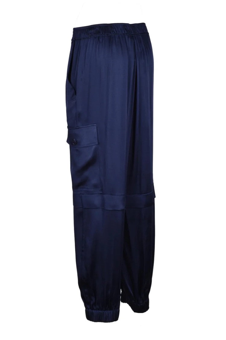 Semi Couture Cargo Satin Pants