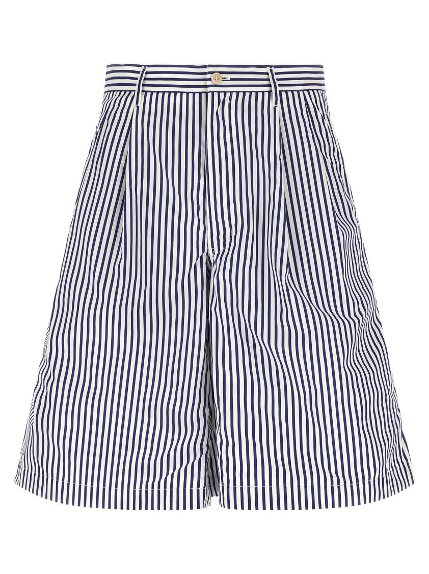 Comme Des Garçons Cotton Bermuda Shorts
