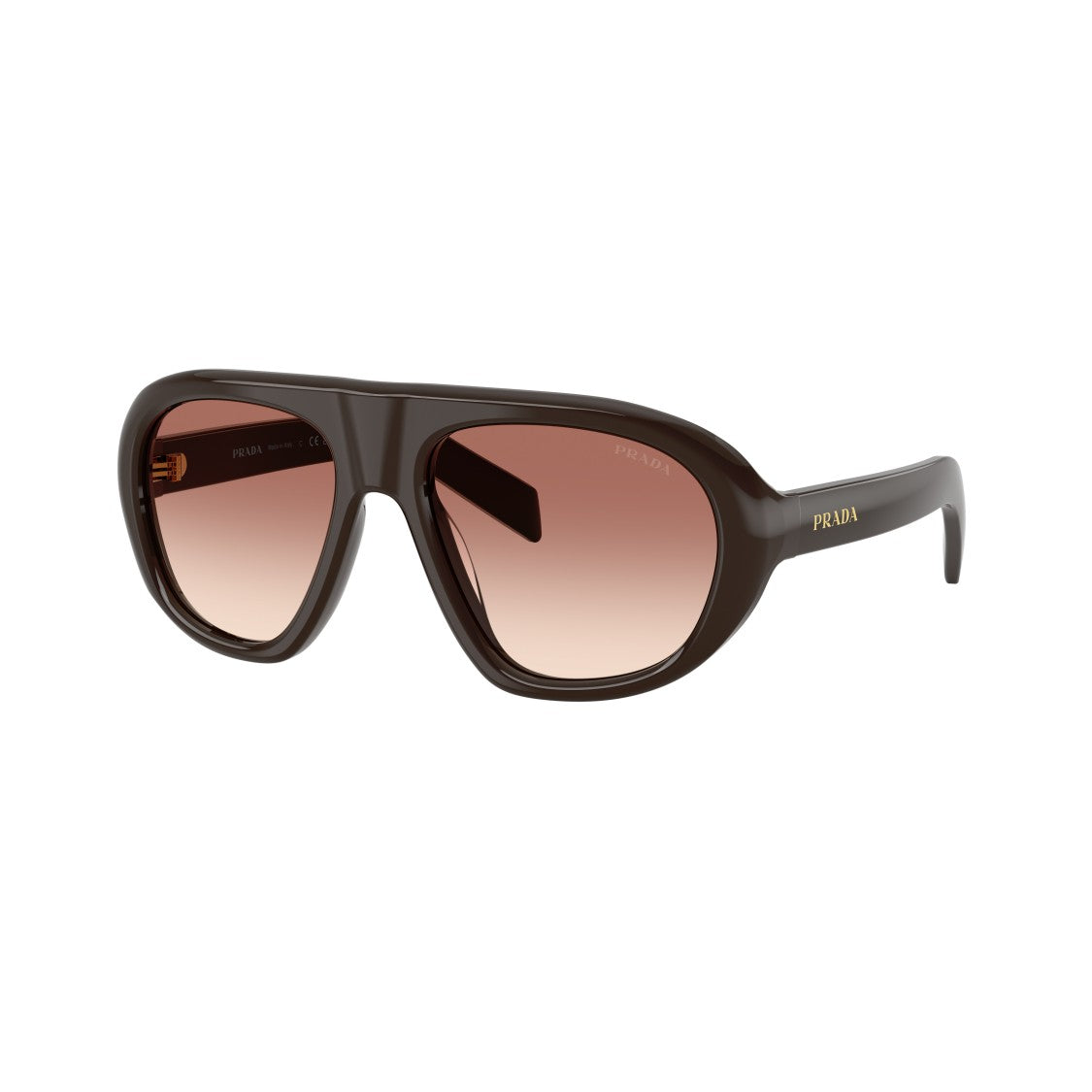 Prada 0Pr C05s Oversized Aviator Sunglasses