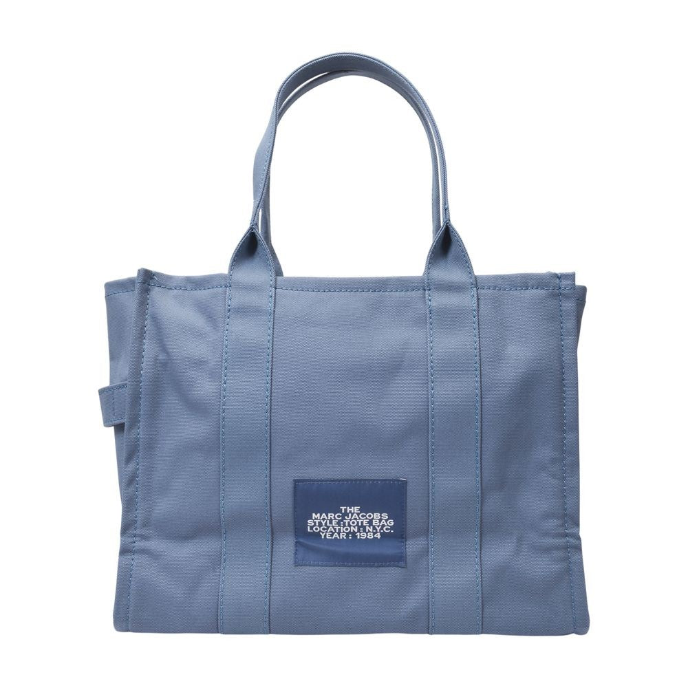 Marc Jacobs The Large Tote Bag In Blue Canvas