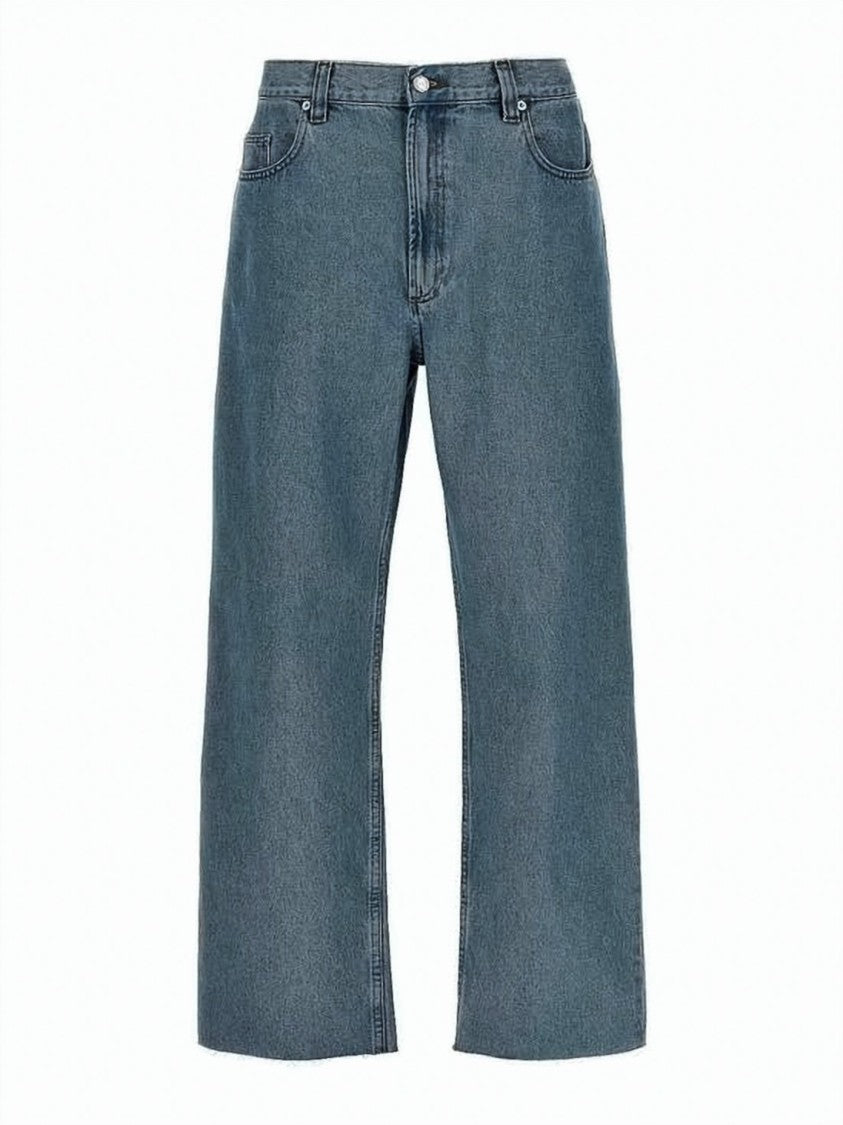 A.P.C. Straight-Leg Denim Pants With Five-Pocket Design And Subtle Fading