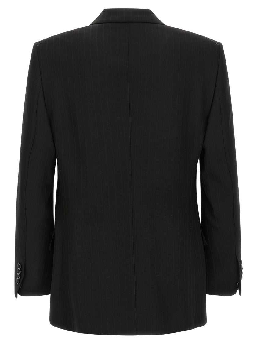 Tom Ford Satin Striped Blazer