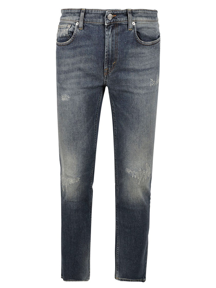 Department Five Distressed Slim Fit Denim Jeans