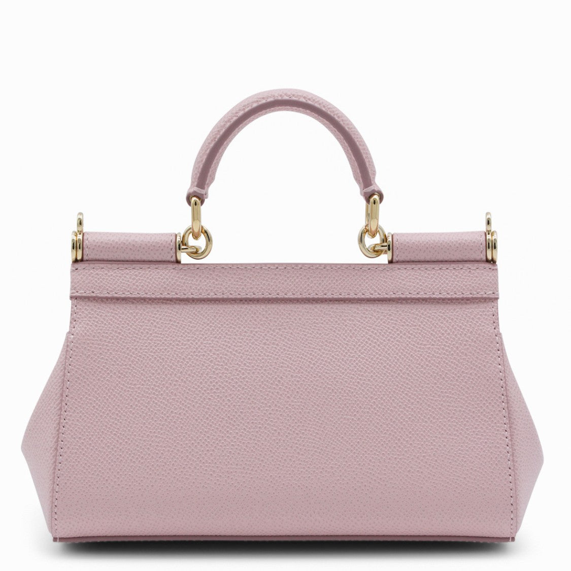 Dolce & Gabbana Structured Handbag With Gold-Tone Hardware