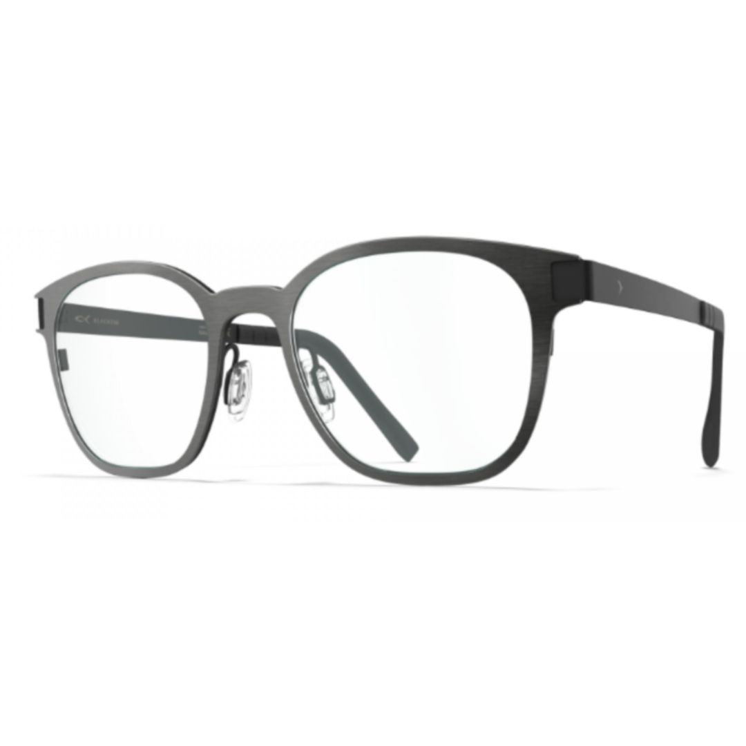 Blackfin Bf1025 Seward Rectangular Grey Eyeglasses With Matte Finish