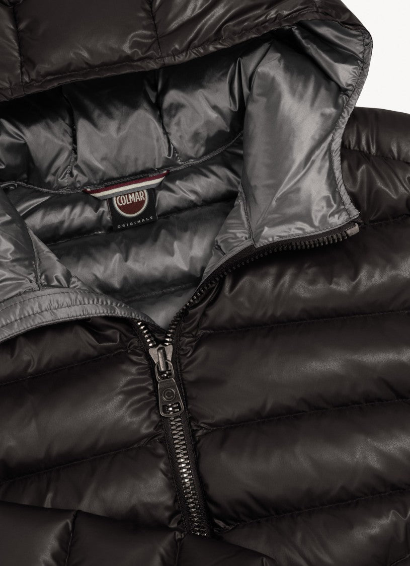 Colmar Quilted Water-Repellent Down Jacket Fixed Hood
