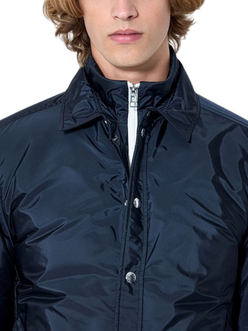 Moncler Nylon Structured Collar Casual Jacket