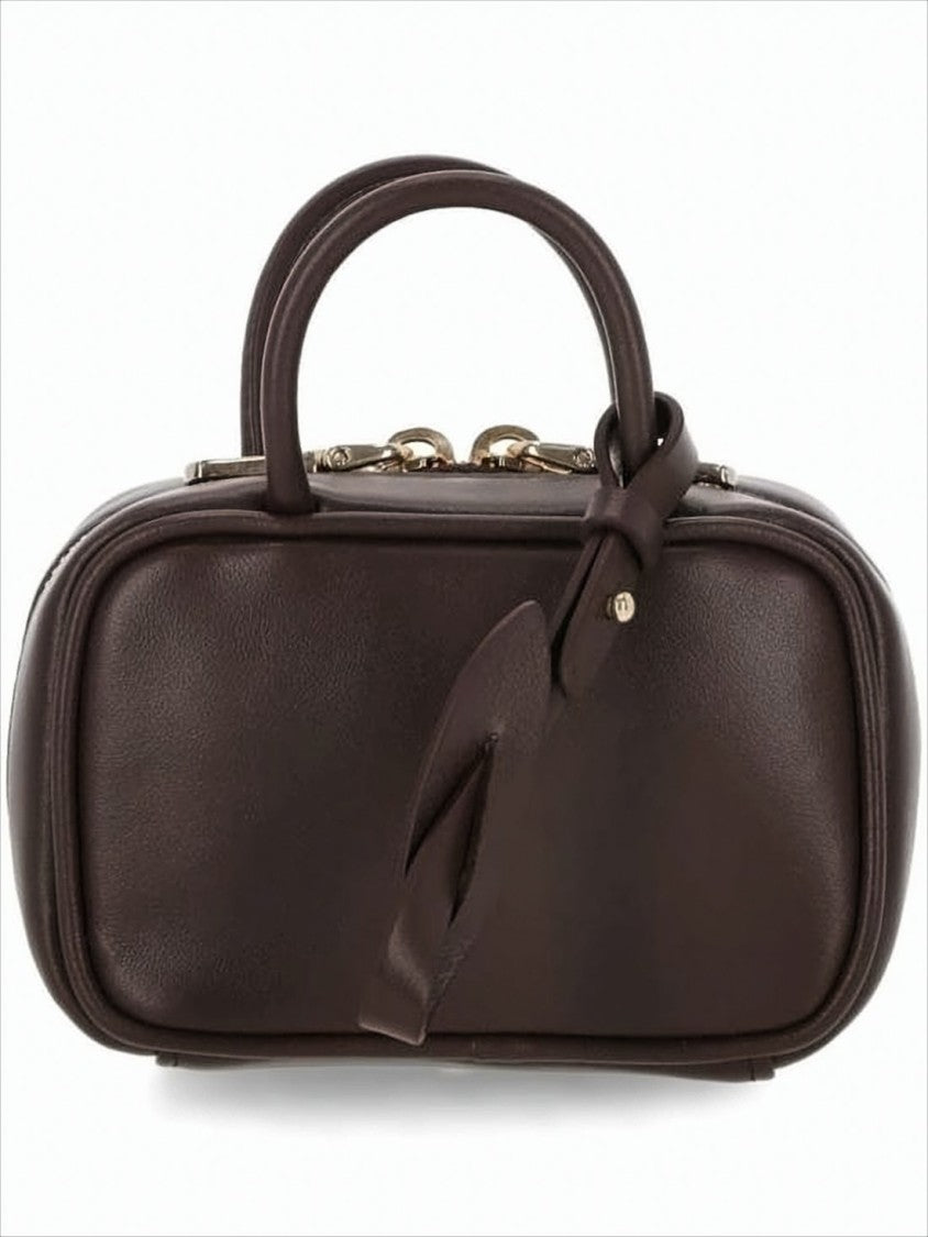 Miu Miu Rectangular Calf Leather Tote Bag