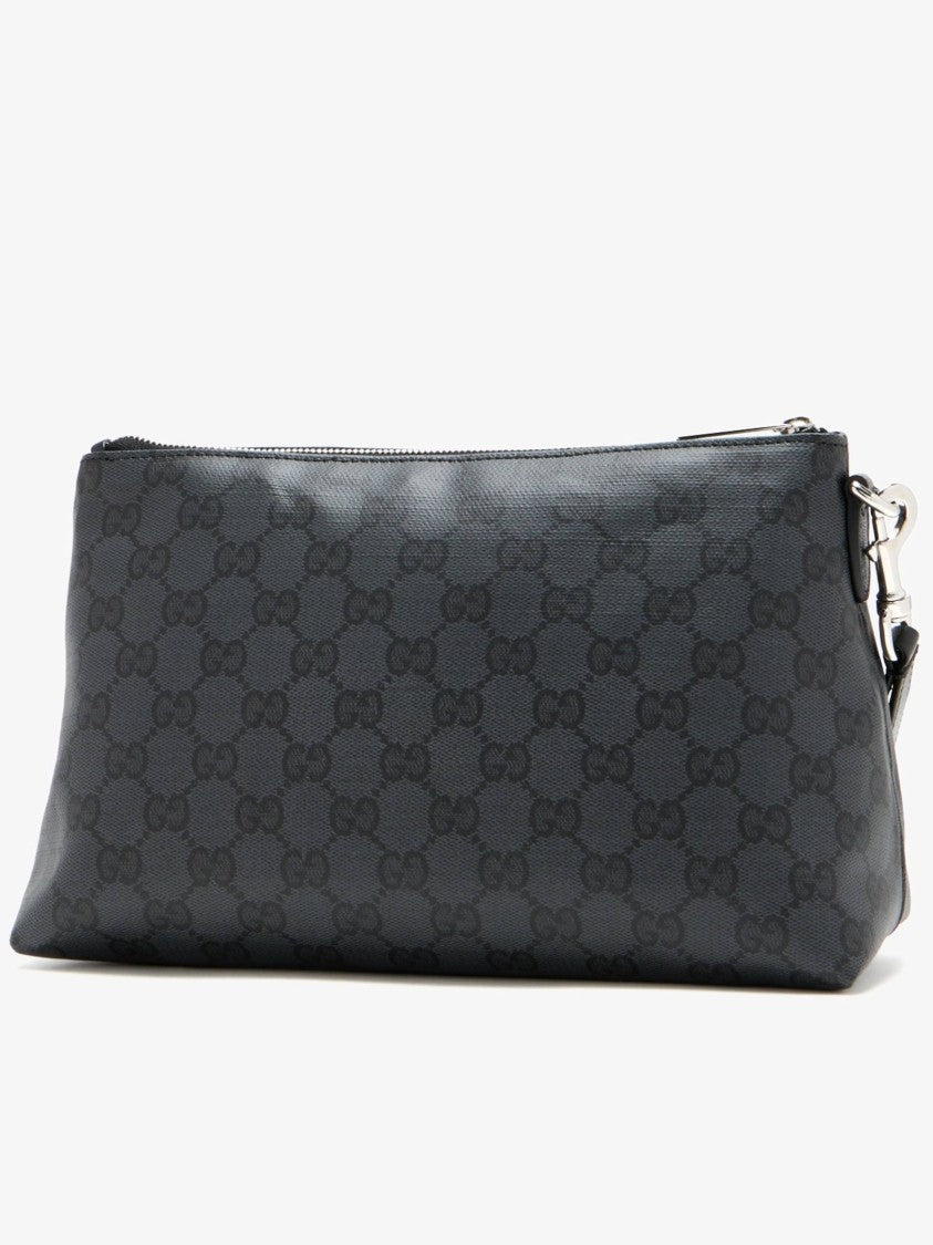 Gucci Rectangular Pouch With Subtle Monogram Pattern
