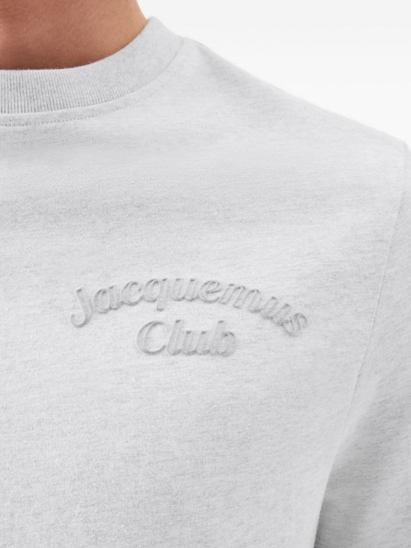 Jacquemus Short-Sleeve T-Shirt With Embroidered Logo Detail