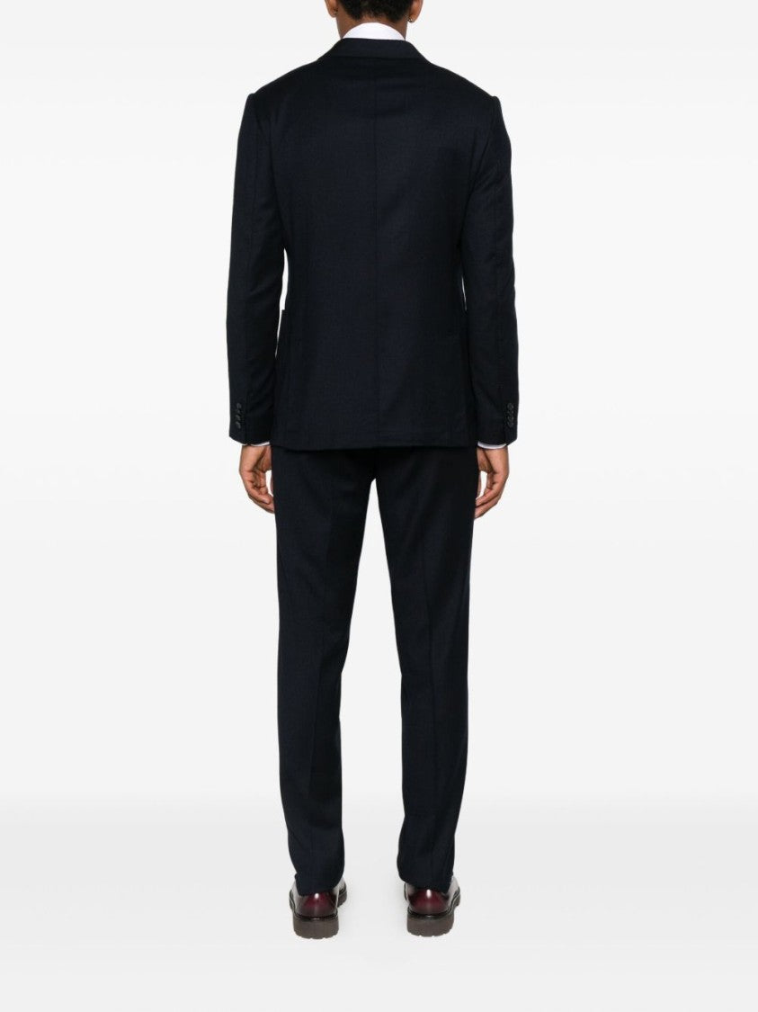 Ermenegildo Zegna Tailored Men's Blazer With Two-Button Closure And Notch Lapels