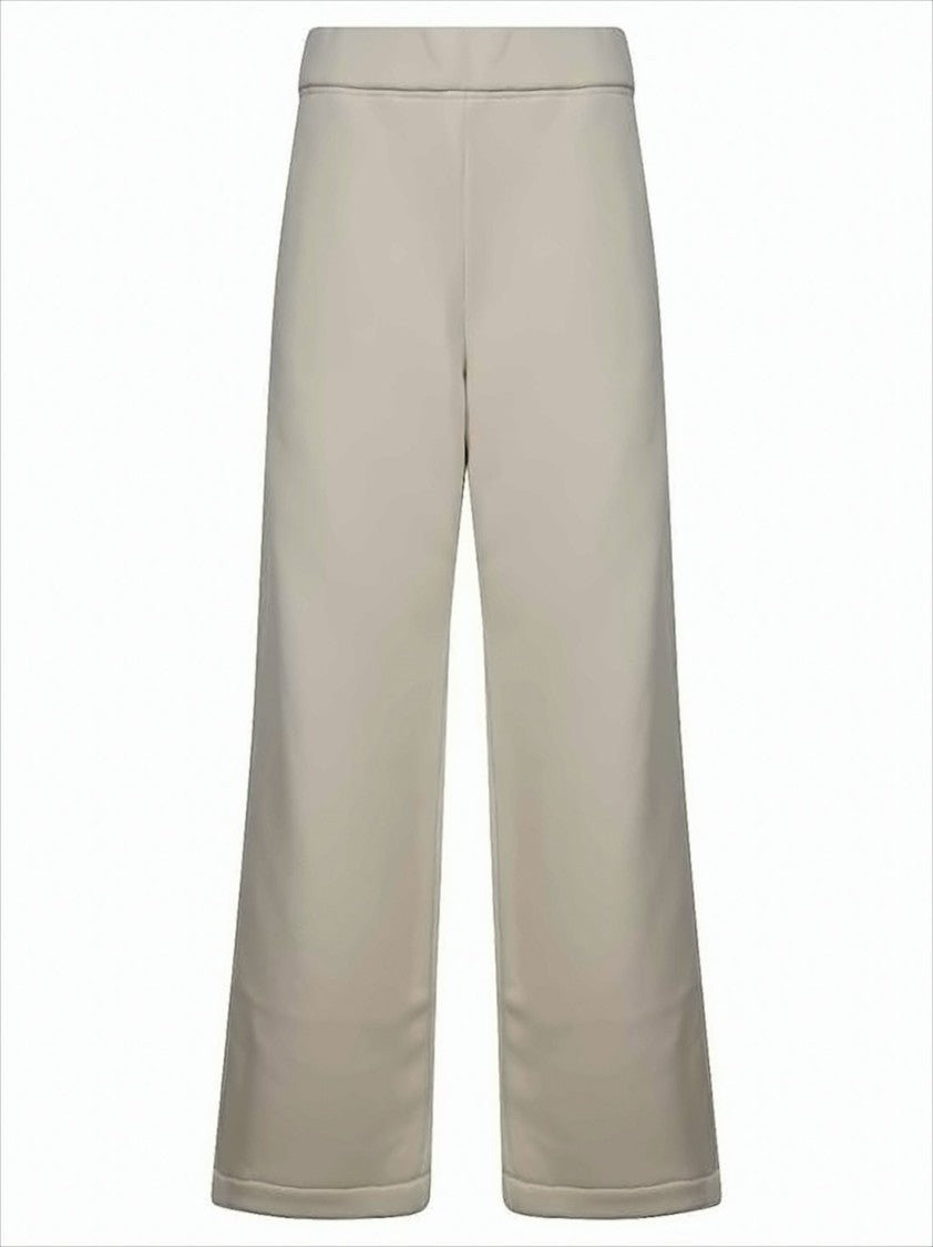 Max Mara Cropped Wide-Leg Pants With Elastic Waistband