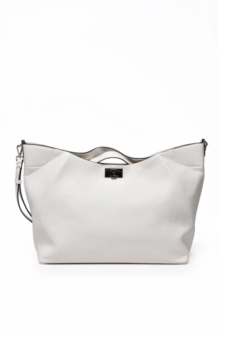 Ermanno Firenze Rachele Tote Large - White