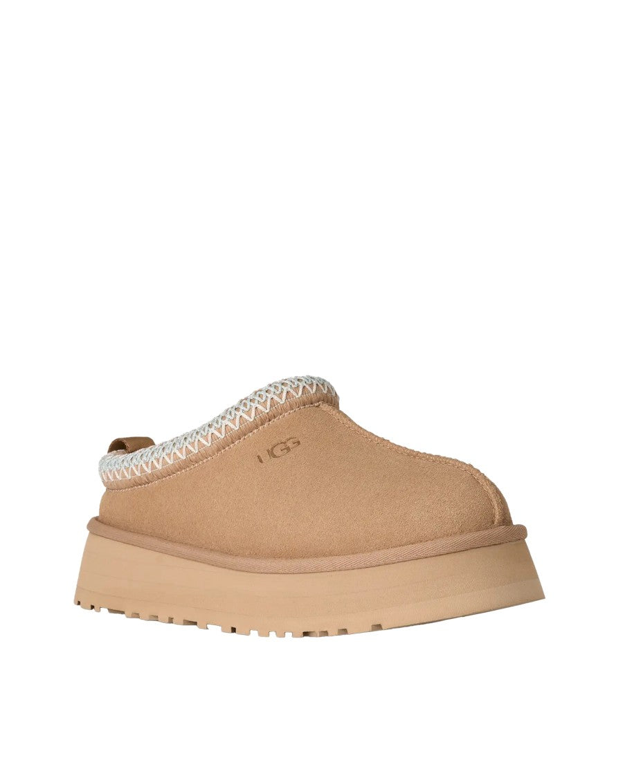 Ugg Smooth Suede Slip-On With Sheepskin Lining