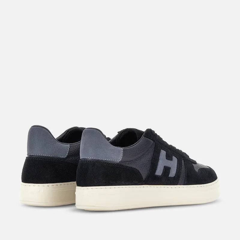 Hogan Suede Leather Low-Top Sneakers