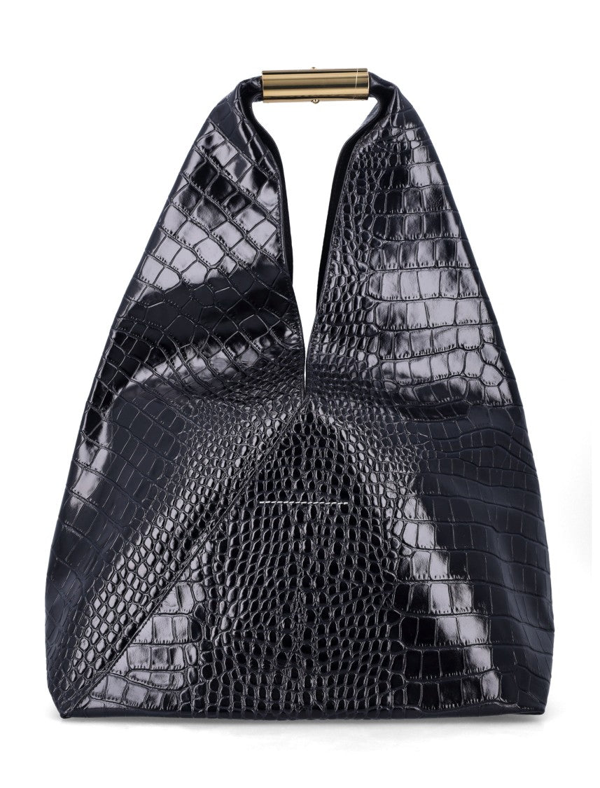 Mm6 By Maison Margiela Medium Japanese Crocco Print Bag