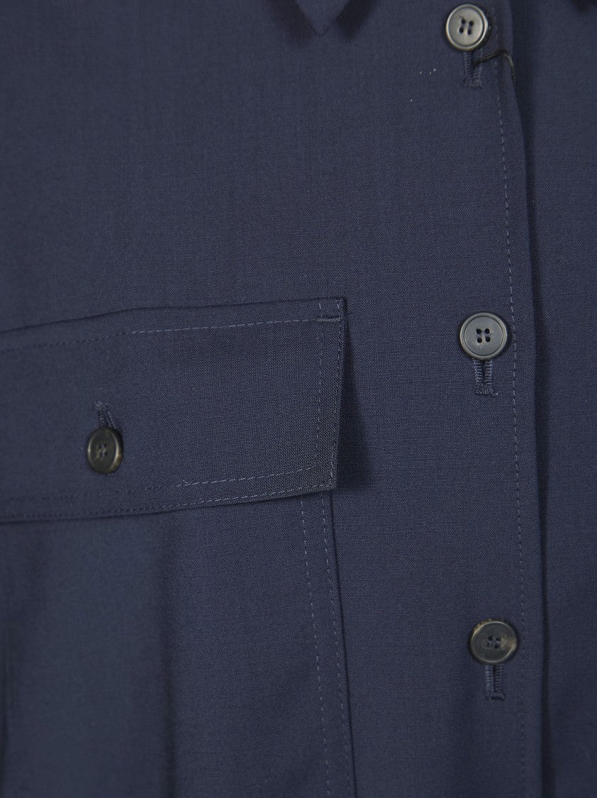 Max Mara Mulino Cropped Virgin Wool Jacket