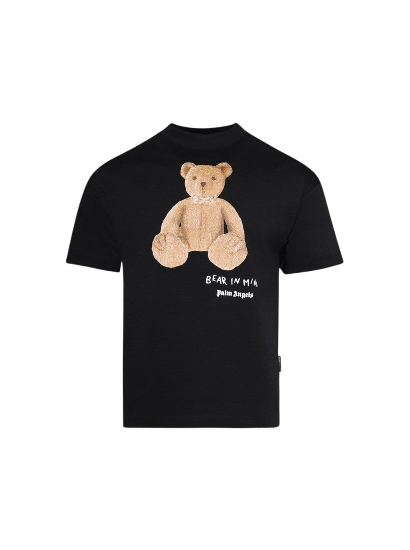 Palm Angels Bear In Mind Tee - Black