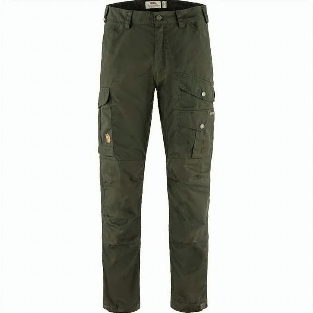 Fjallraven Regular Fit Cargo Trousers With Adjustable Hems
