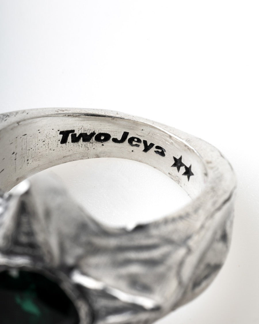 Twojeys Handcrafted Silver Ring