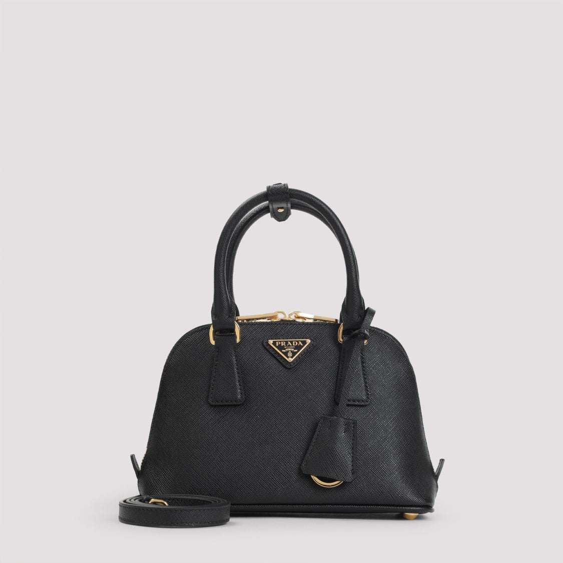 Prada Black Calf Leather Handbag