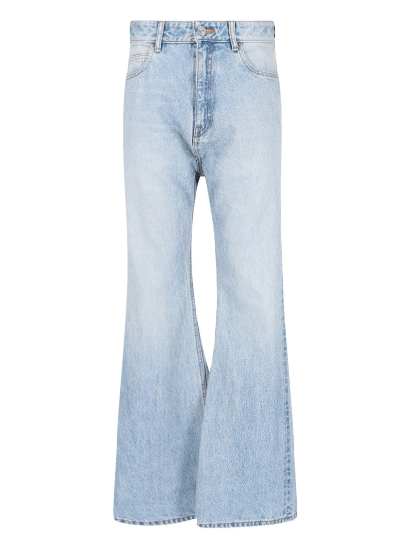 Balenciaga Flared Jeans – Light Blue