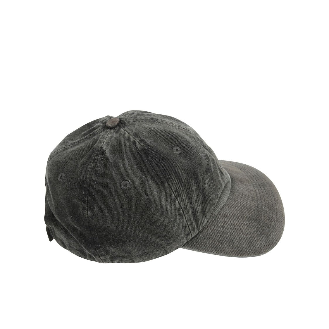 Entire Studios Black Vintage-Inspired Cotton Cap With Adjustable Strap