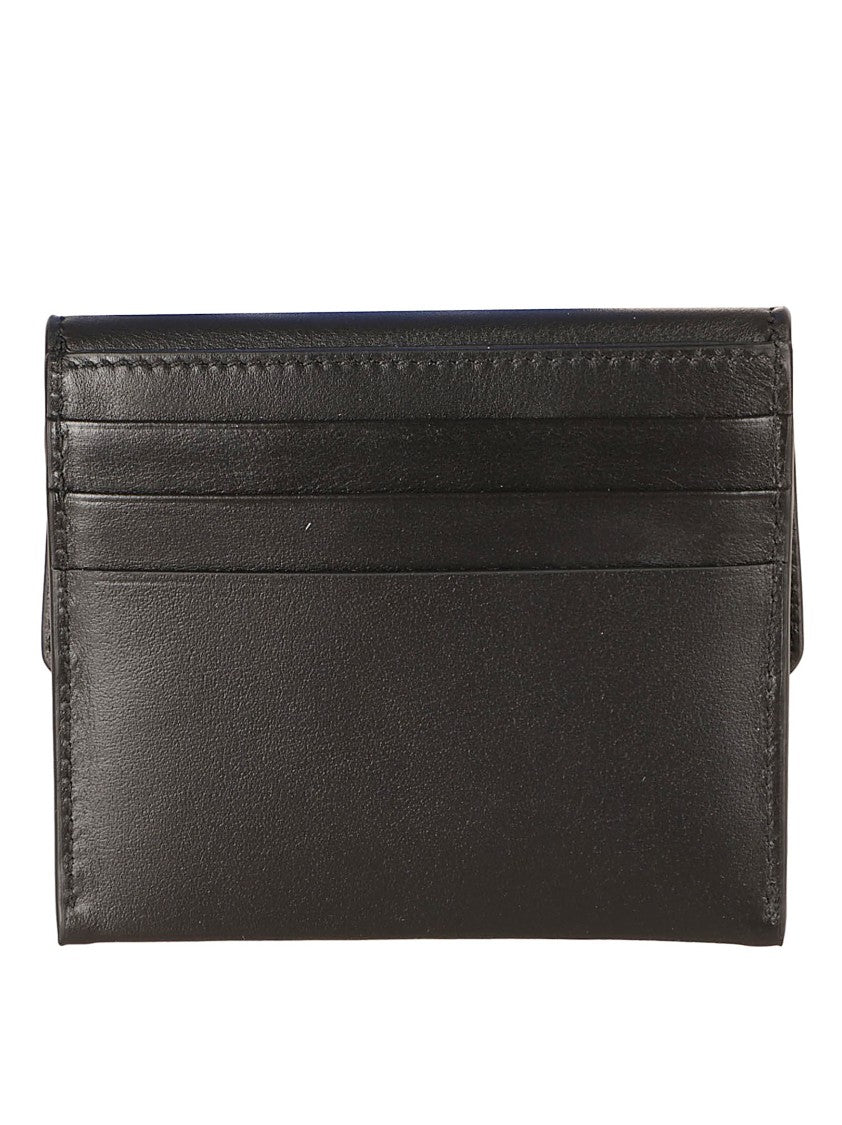Balenciaga Smooth Leather Card Holder With Engraved Logo
