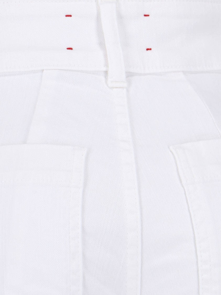 Seafarer White Wide Leg Jeans