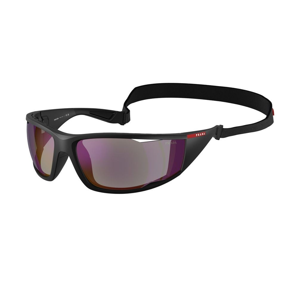 Prada Linea Rossa Ps A04s Wraparound Sunglasses With Innovative Ventilation