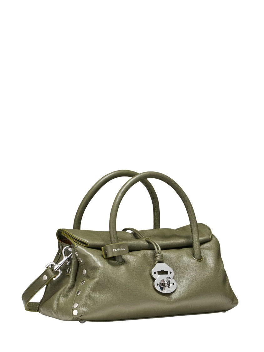 Zanellato Small Saeta Handmade Leather Shoulder Bag