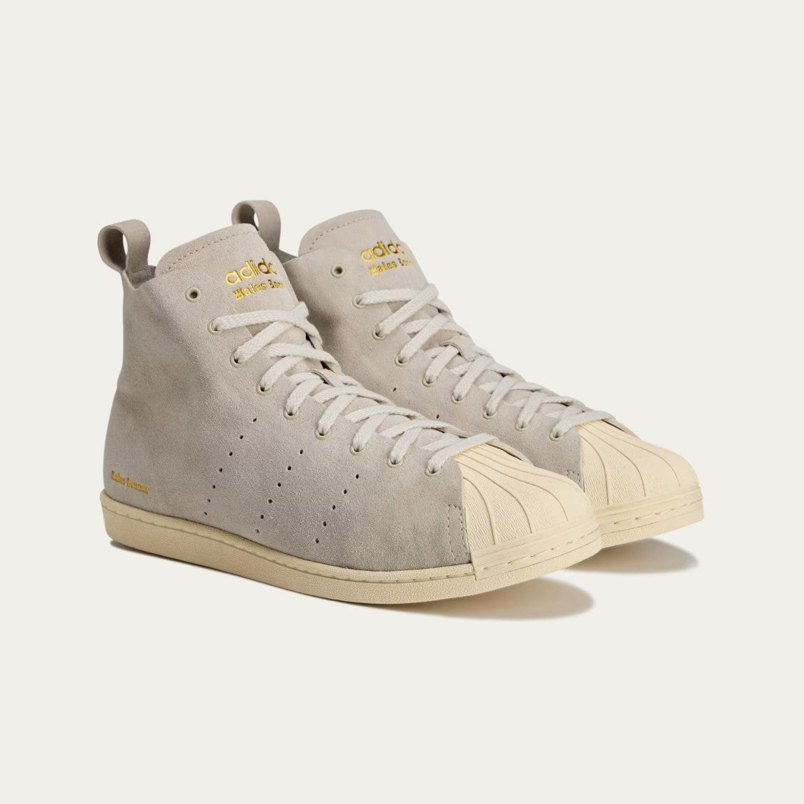 Adidas X Wales Bonner High-Top Sneakers With Suede Upper