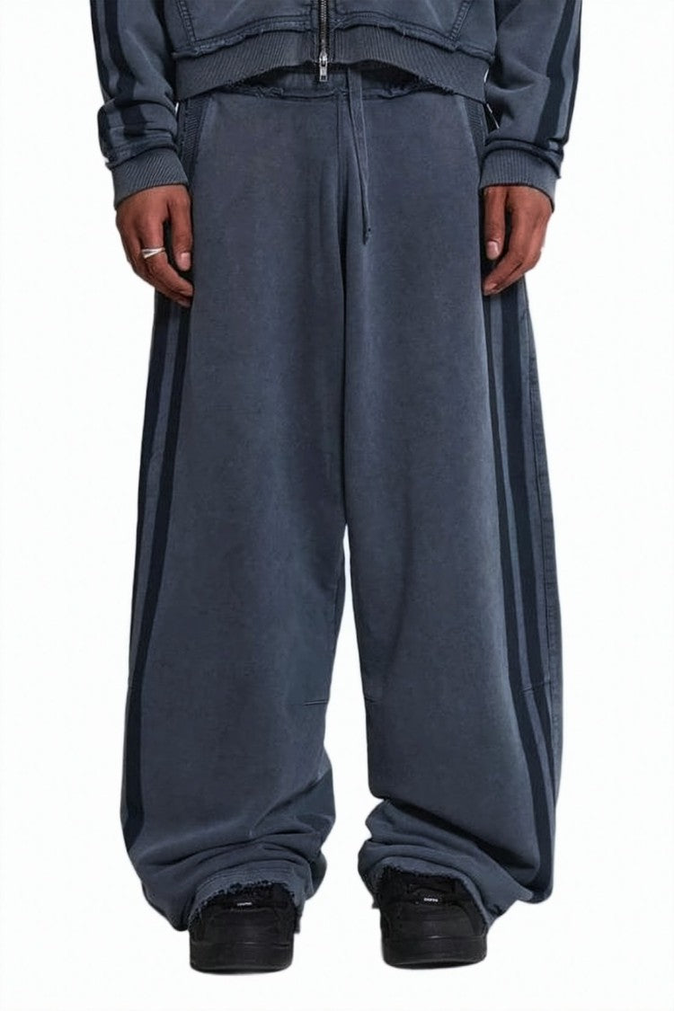 Jaded London Wide-Leg Jogger Pants With Relaxed Fit