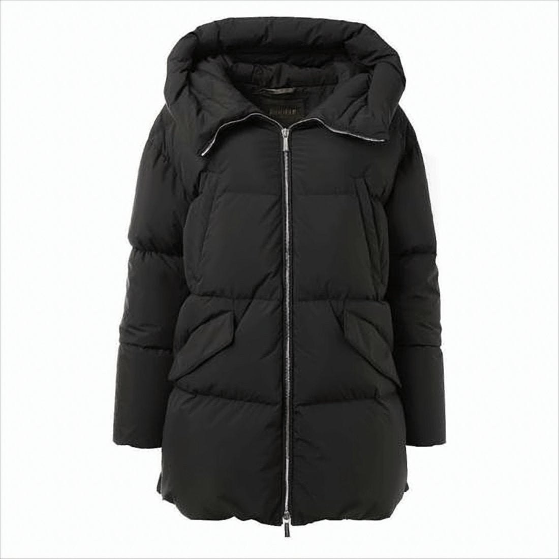 Moorer Padded Quilted Down Jacket With Hood