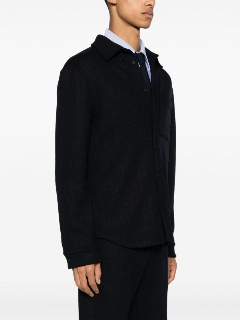 Thom Browne Oversized Herringbone Shirt