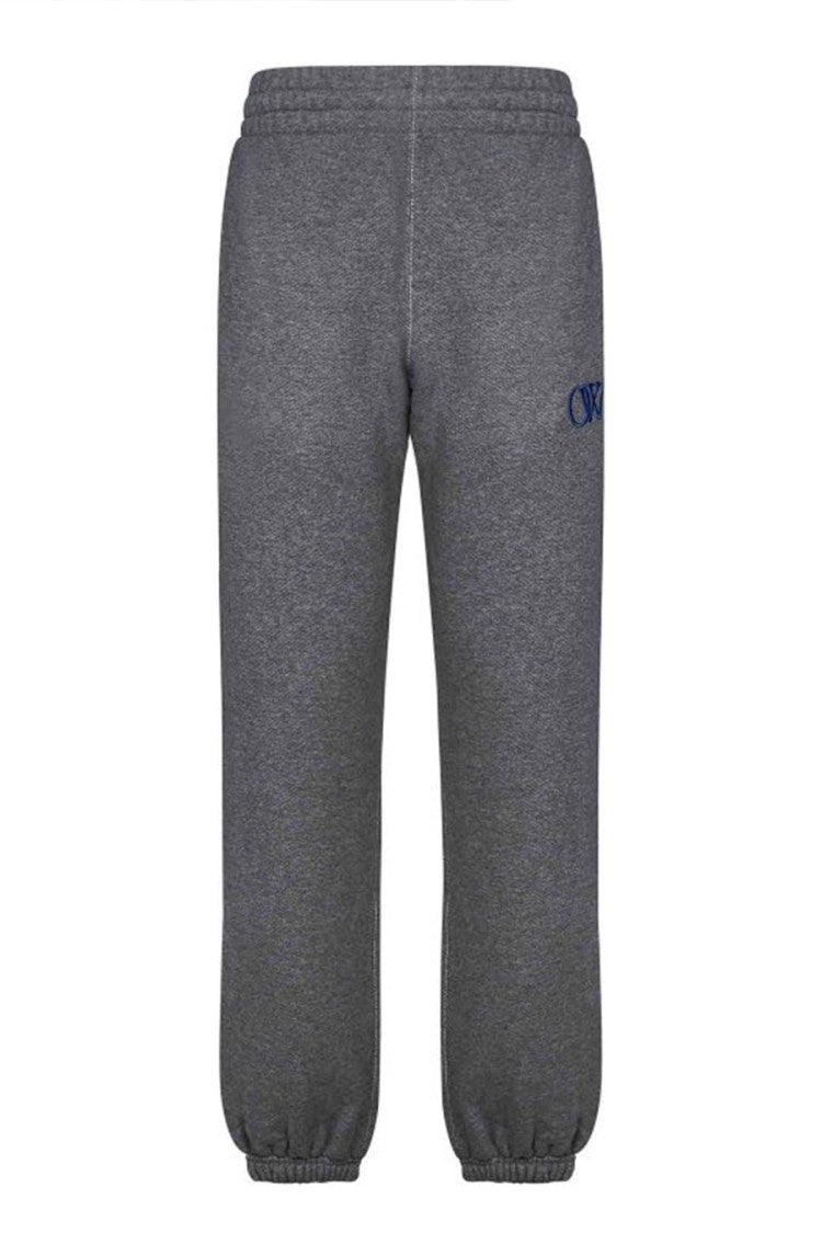 Off-White Grey Ow Cuff Track Pants