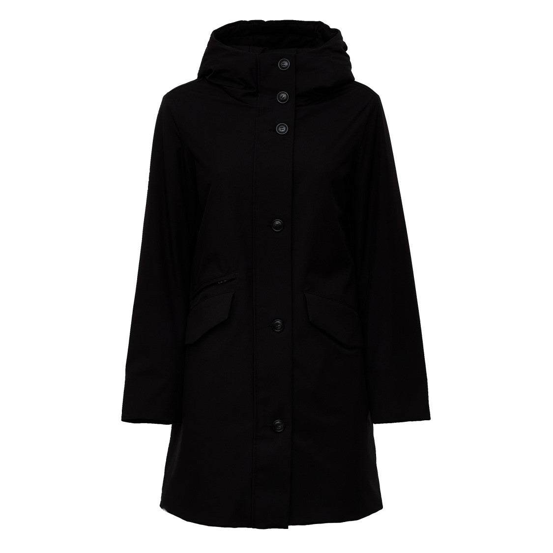 Woolrich Light Stretch Hooded Parka