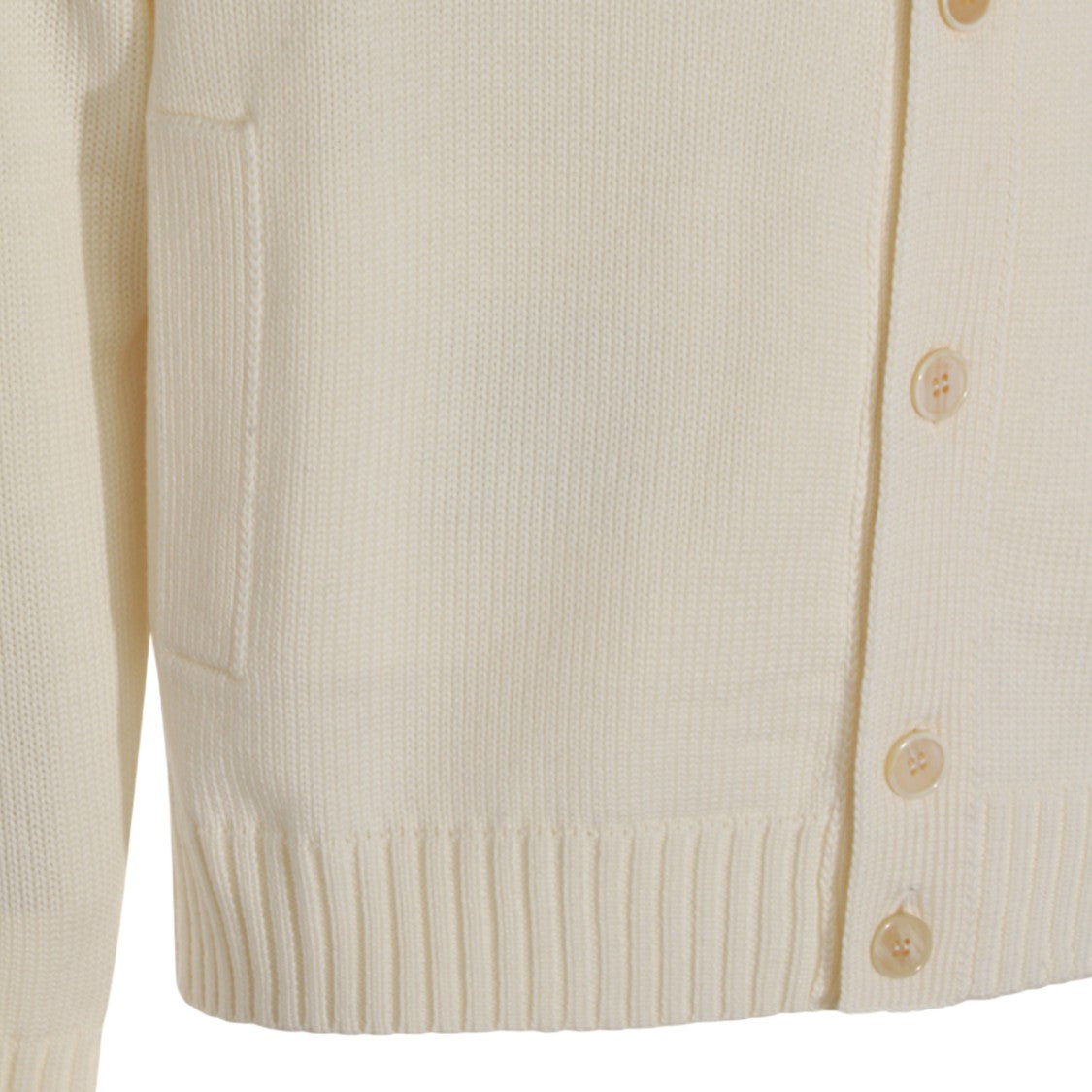 Zanone Button-Up Cardigan Sweater With Ribbed High Collar