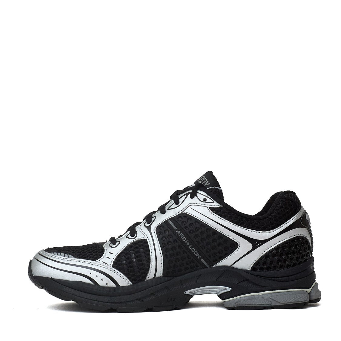 Saucony Progrid Triumph 4 Open-Pore Mesh Leather Sneakers