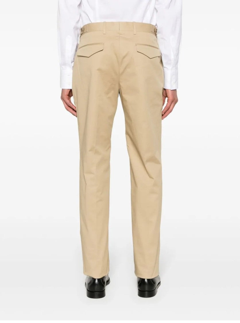 Lardini Beige Formal Trousers