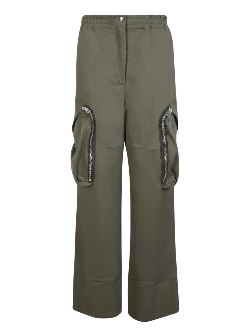 Blanca Vita Military Green Cargo Trousers