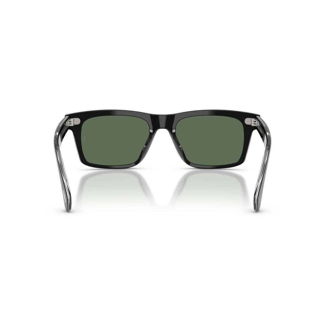 Oliver Peoples 0Ov5596su Bold Rectangular Frame Sunglasses With Dark Green Lenses