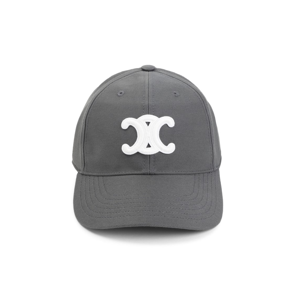 Celine Grey Cotton Cap