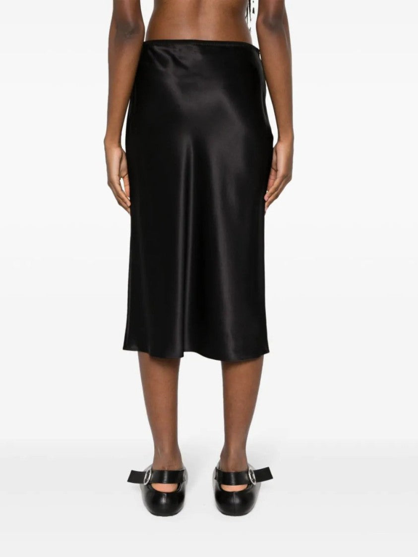 Joseph Isaak Elasticated-Waist Silk Skirt