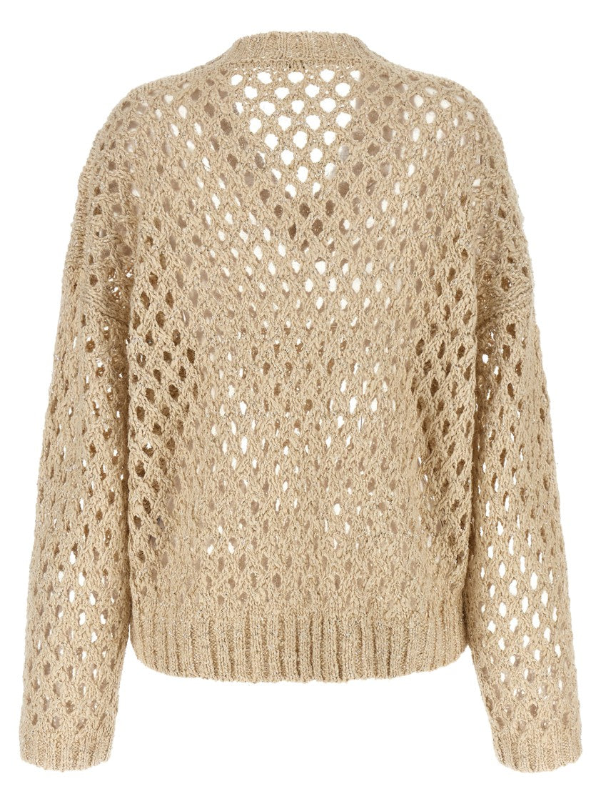 Brunello Cucinelli Rustic Dazzling Net' Sweater