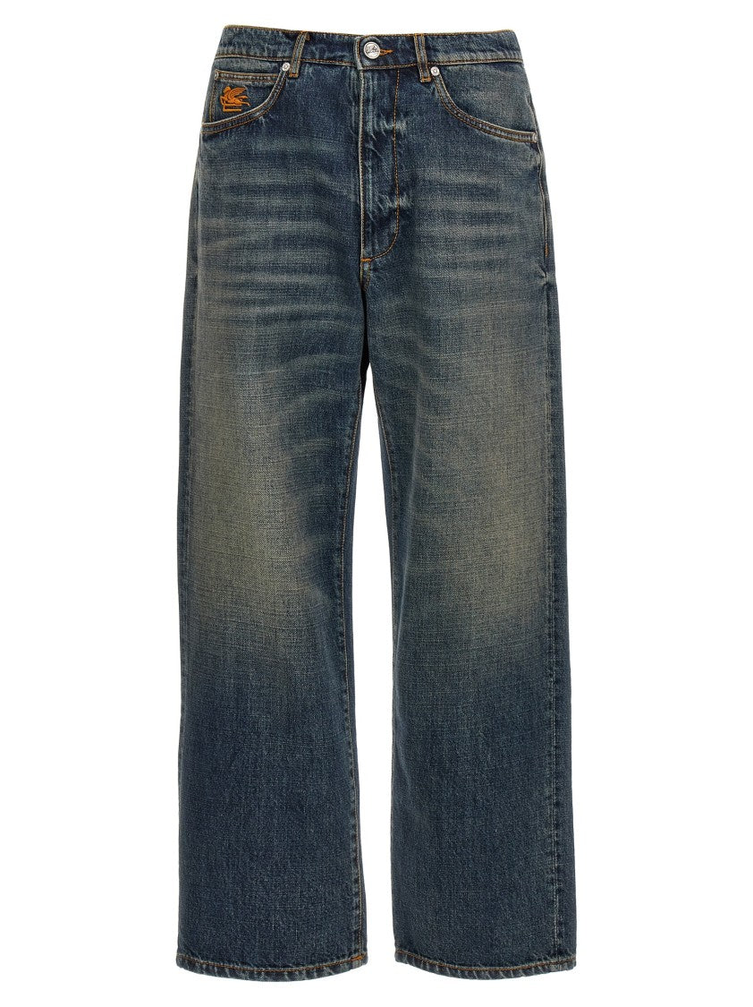 Etro Pegaso' Embroidery Jeans