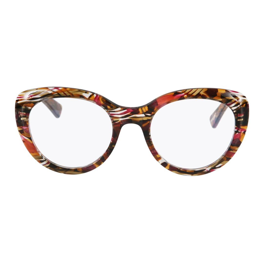 Kador Tortoiseshell Sophia Glamour Oversized Cat-Eye Sunglasses